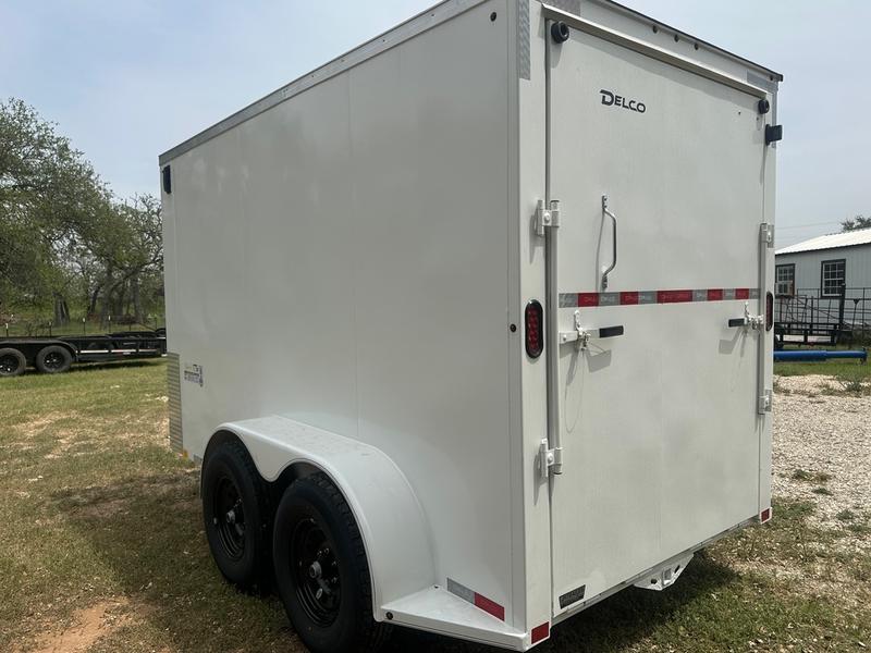 Delco Cargo 6'x12'  White- 3930