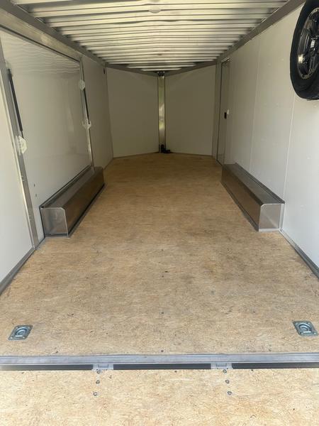 Alcom EZ Haul 8.5x20 Tandem Axle Trailer WHITE - 2151