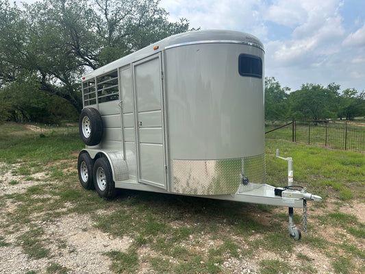 Calico 6x13x7 GOLD Horse Trailer-0655
