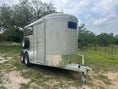 Load image into Gallery viewer, Calico 6x13x7 GOLD Horse Trailer-0655
