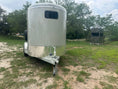 Load image into Gallery viewer, Calico 6x13x7 GOLD Horse Trailer-0655

