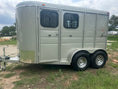 Load image into Gallery viewer, Calico 6x13x7 GOLD Horse Trailer-0655
