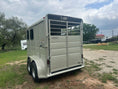Load image into Gallery viewer, Calico 6x13x7 GOLD Horse Trailer-0655
