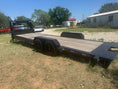 Load image into Gallery viewer, Delco 83" x 24' 8' deck Tandem Gooseneck Tilt 7786
