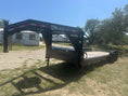 Load image into Gallery viewer, Delco 83" x 24' 8' deck Tandem Gooseneck Tilt 7786

