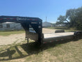 Load image into Gallery viewer, Delco 83" x 24' 8' deck Tandem Gooseneck Tilt 7786
