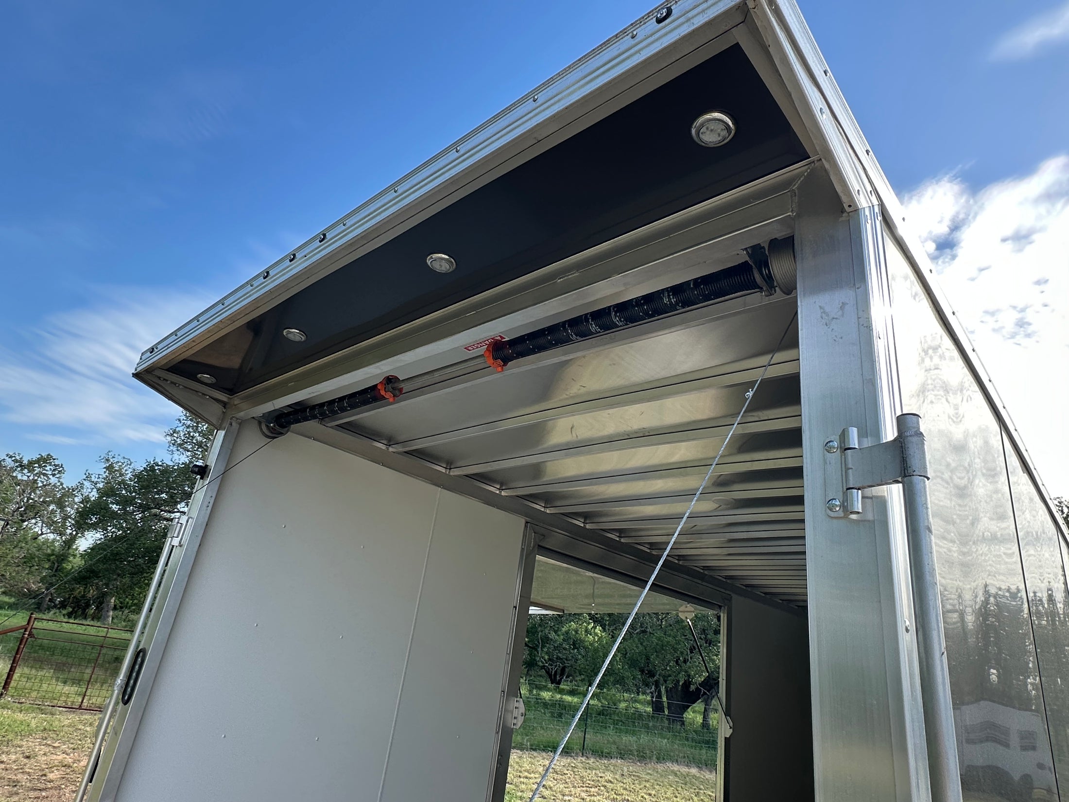 Alcom EZ Haul 8.5x24 Tandem Axle Trailer Cargo CHARCOAL-8099