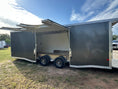 Load image into Gallery viewer, Alcom EZ Haul 8.5x24 Tandem Axle Trailer Cargo CHARCOAL-8099
