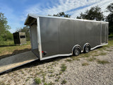 Alcom EZ Haul 8.5x24 Tandem Axle Cargo Trailer CHARCOAL-2476