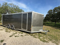 Load image into Gallery viewer, Alcom EZ Haul 8.5x24 Tandem Axle Trailer Cargo CHARCOAL-8099
