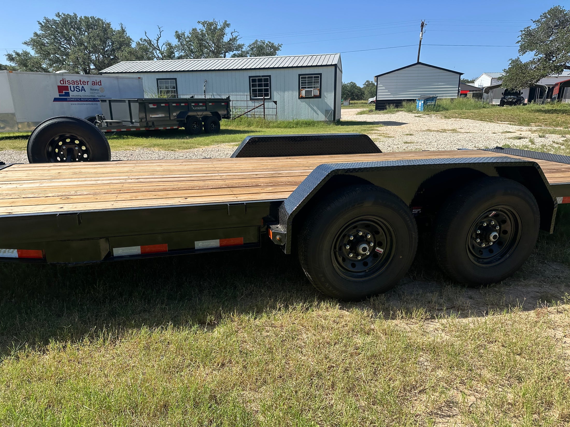 LoadTrail 83"x20" Rapid Loader Tilt Deck I-Beam Frame- 9241