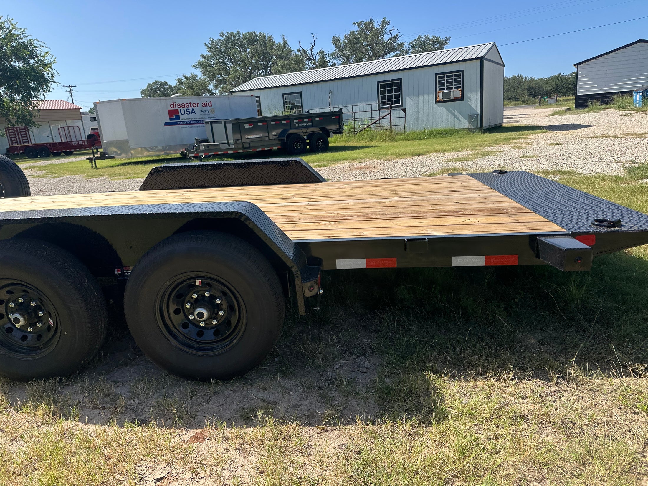 LoadTrail 83"x20" Rapid Loader Tilt Deck I-Beam Frame- 9241