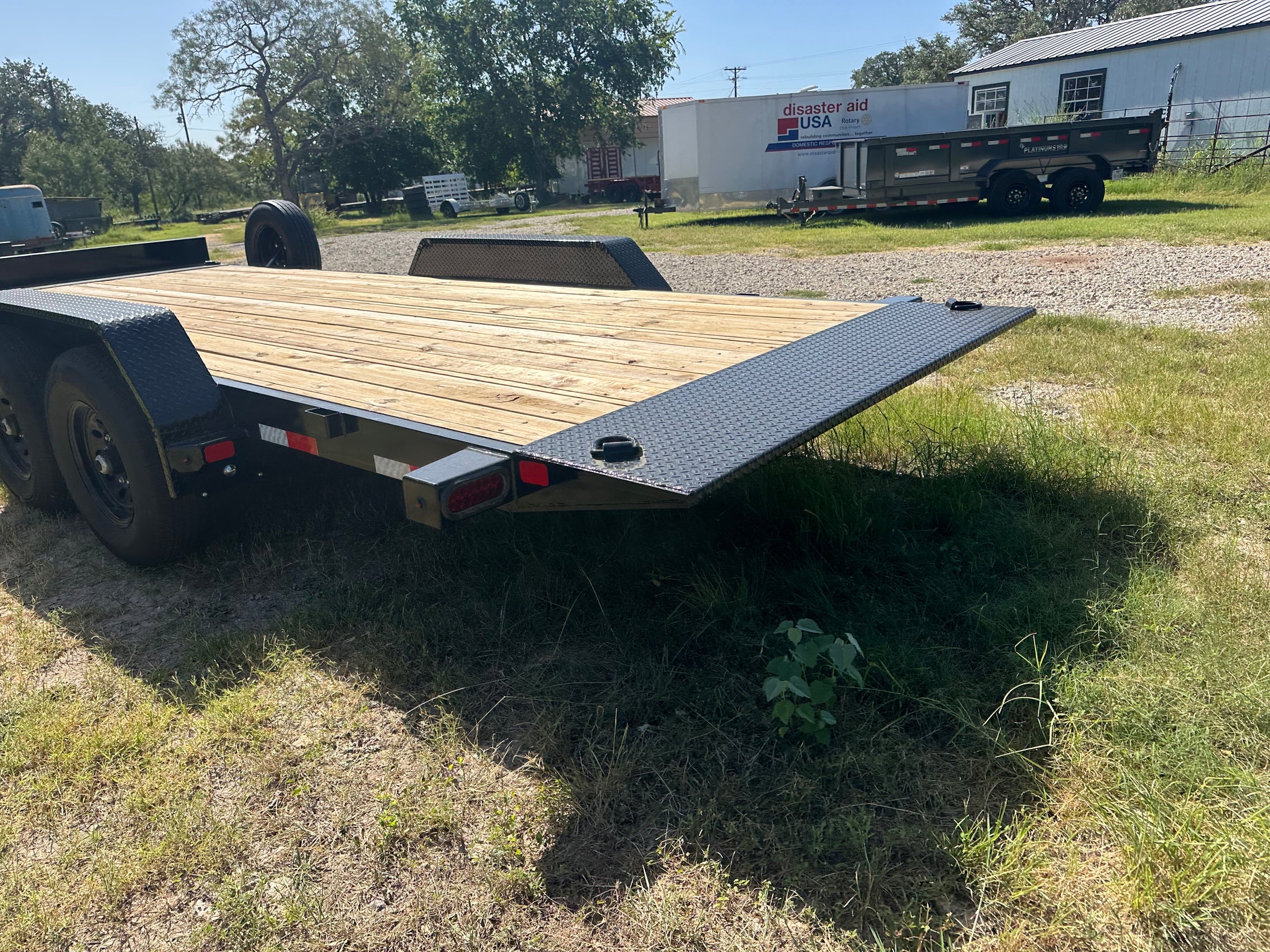 LoadTrail 83"x20" Rapid Loader Tilt Deck I-Beam Frame- 9241