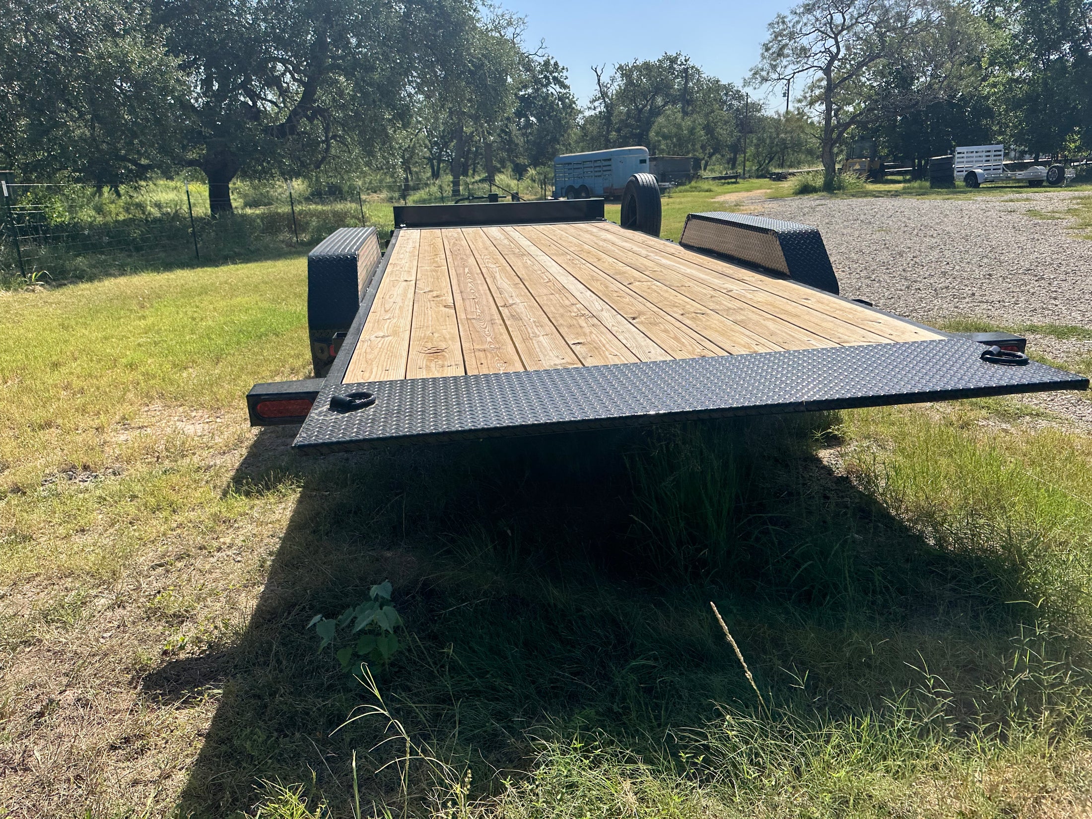 LoadTrail 83"x20" Rapid Loader Tilt Deck I-Beam Frame- 9241