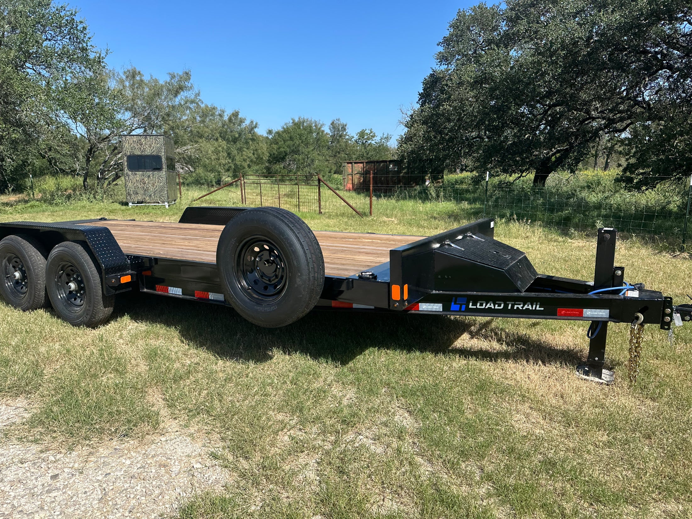 LoadTrail 83"x20" Rapid Loader Tilt Deck I-Beam Frame- 9241