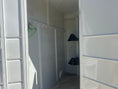 Load image into Gallery viewer, USED 2022 Calico 6x12 White 2 Horse Slant Bumperpull Trailer- 0566
