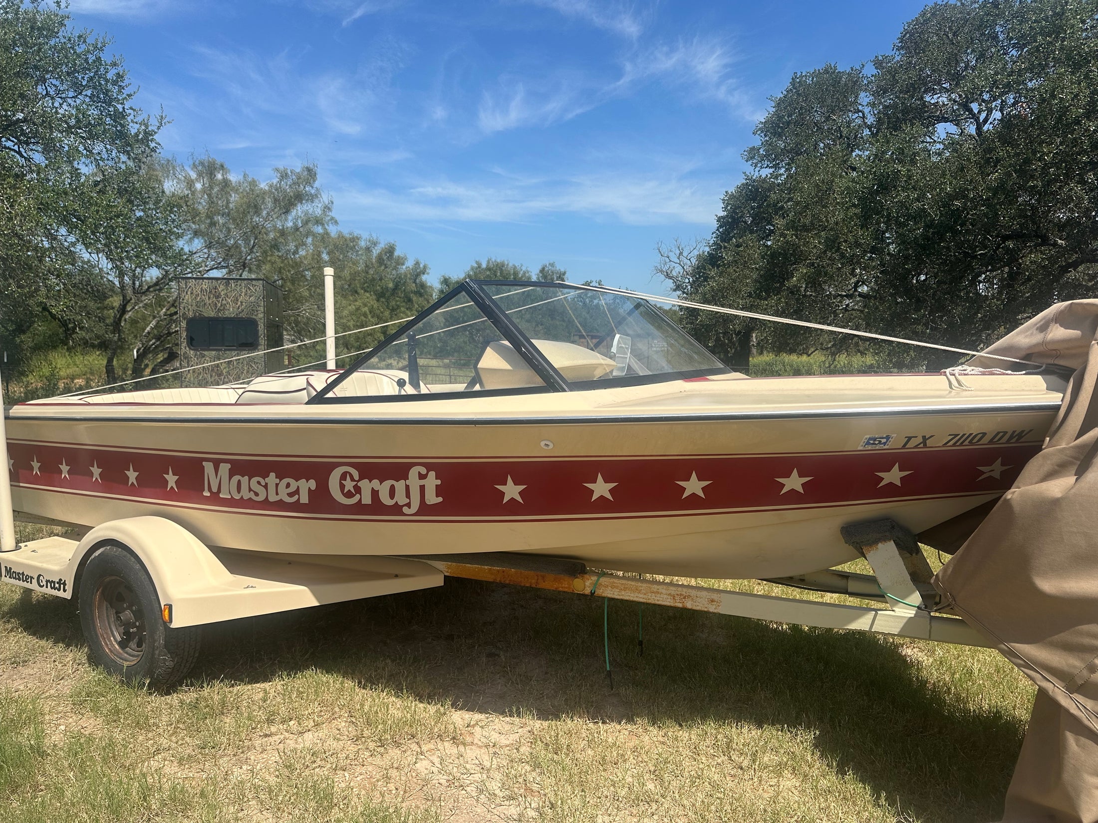 USED 1985 Master Craft Stars Boat - 459+ hours