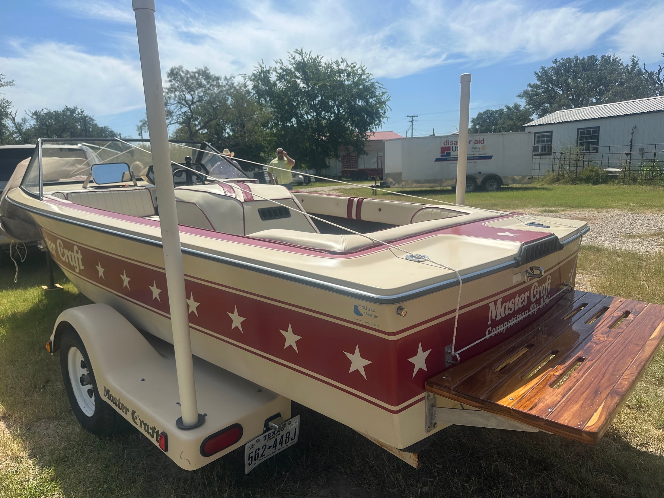 USED 1985 Master Craft Stars Boat - 459+ hours