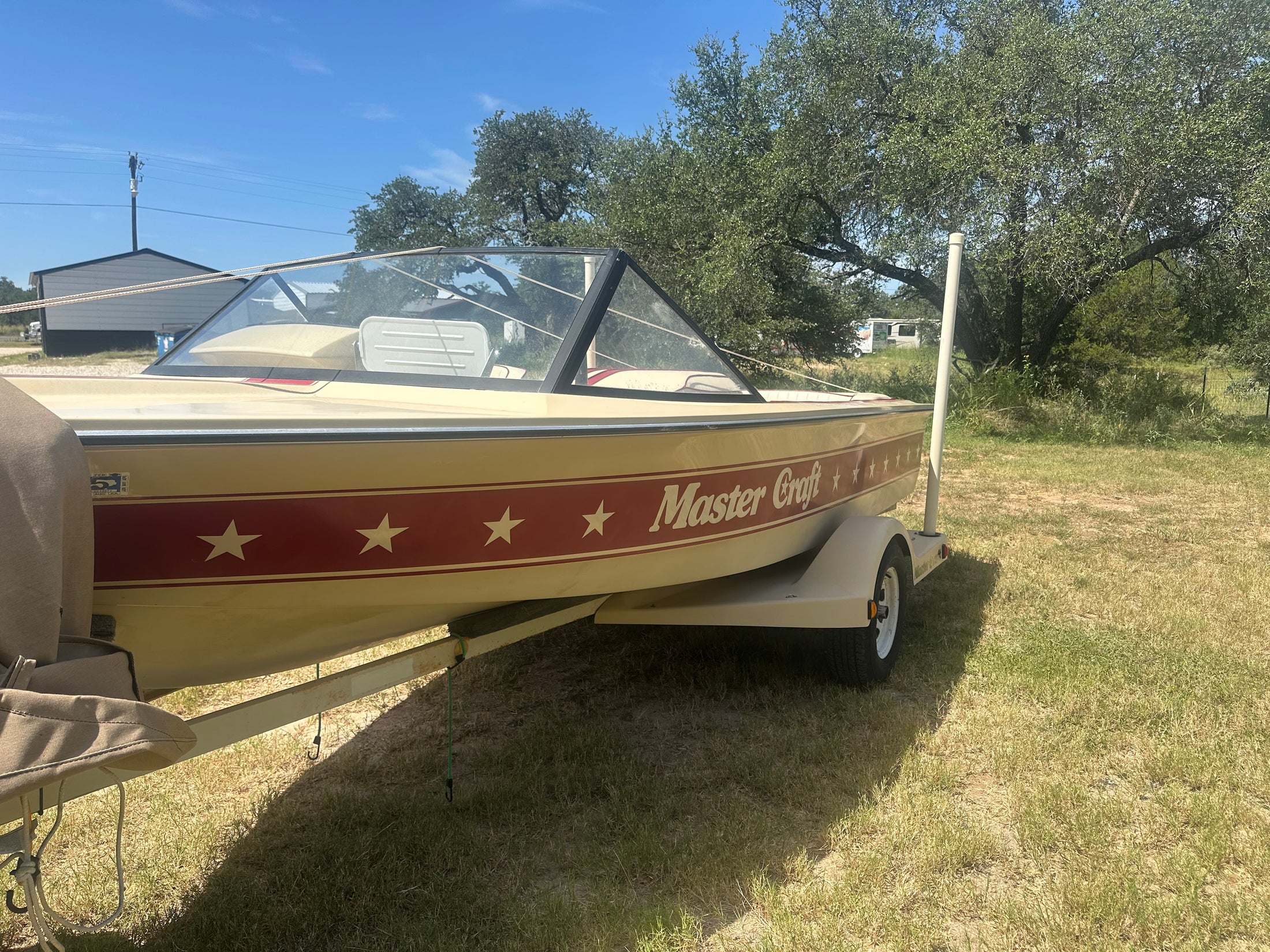 USED 1985 Master Craft Stars Boat - 459+ hours