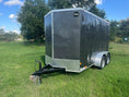 Load image into Gallery viewer, USED Wells Cargo 6x12 - FT612T2-D -GRAY - 2793
