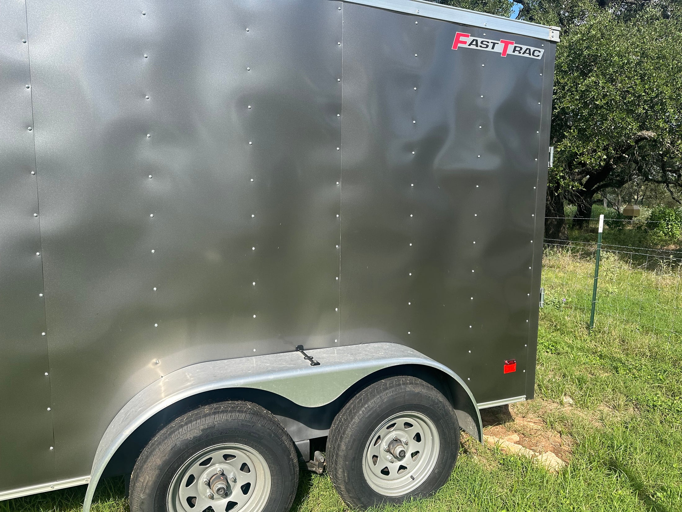 USED Wells Cargo 6x12 - FT612T2-D -GRAY - 2793