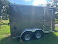 Load image into Gallery viewer, USED Wells Cargo 6x12 - FT612T2-D -GRAY - 2793
