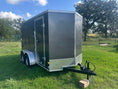 Load image into Gallery viewer, USED Wells Cargo 6x12 - FT612T2-D -GRAY - 2793
