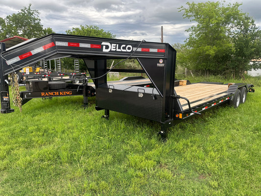 Delco Carhauler 2026 - 102"x24' Gooseneck - 1431