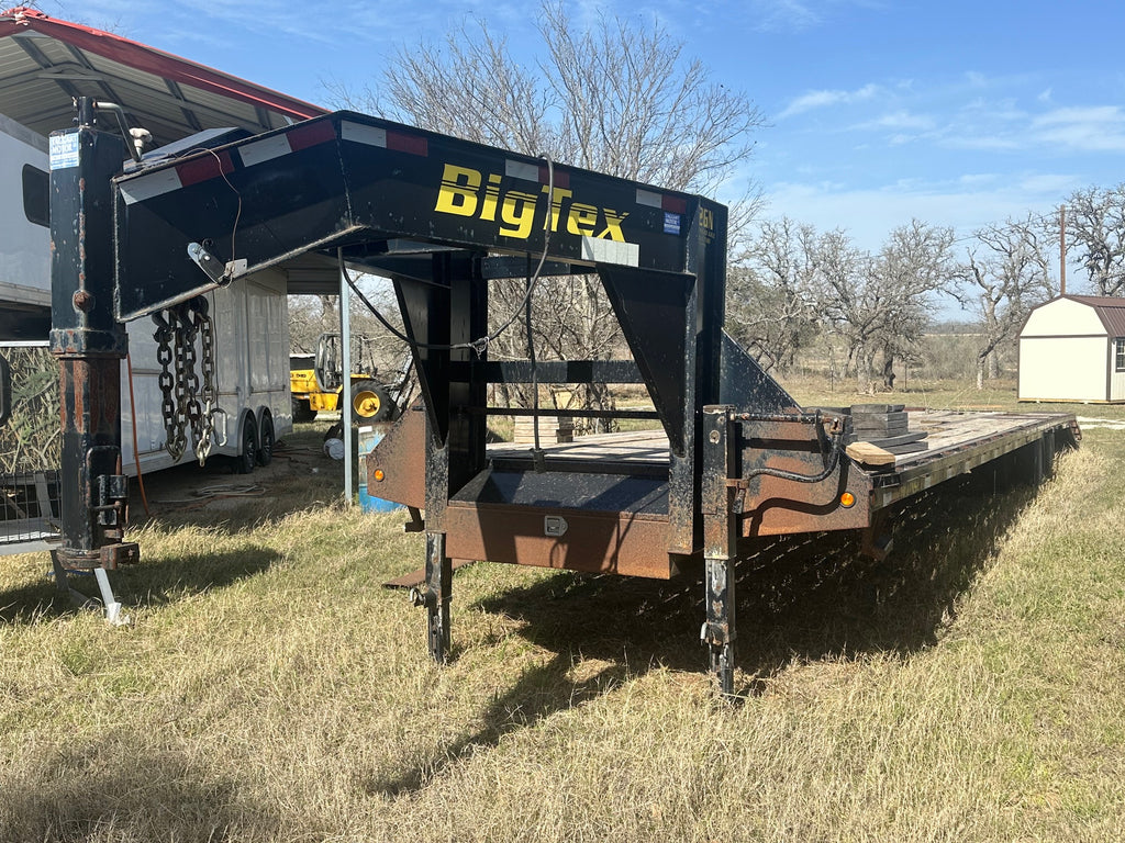 USED Big Tex 40 Dual Tandem Gooseneck