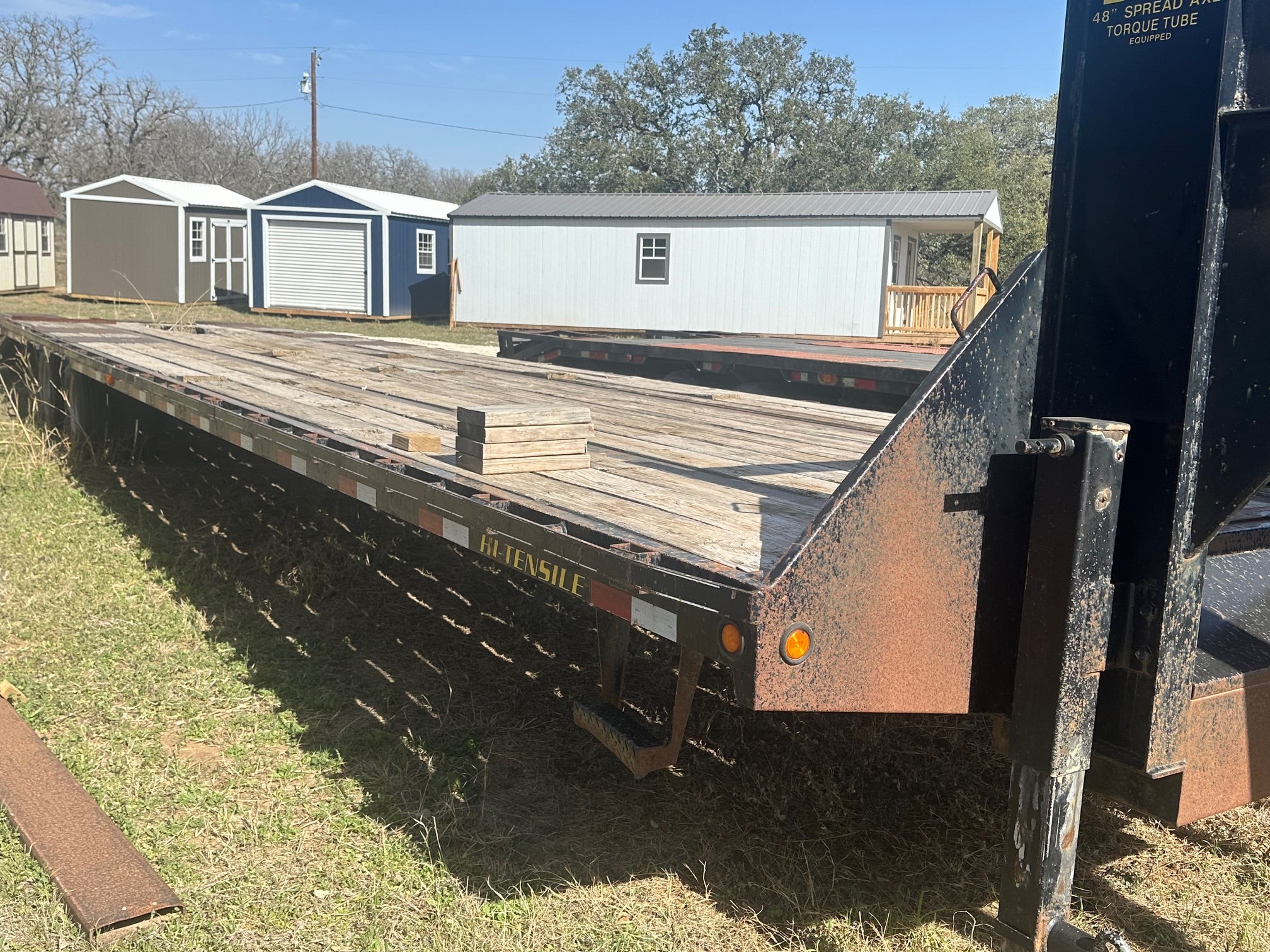 USED Big Tex 40 Dual Tandem Gooseneck