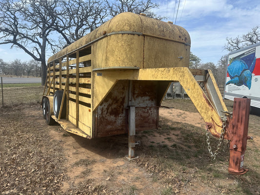 USED - Felps 1995 Gooseneck Livestock -