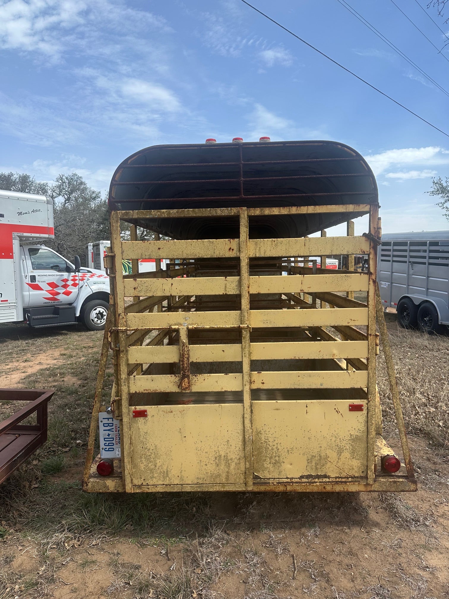 USED - Felps 1995 Gooseneck Livestock -