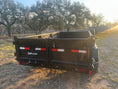 Load image into Gallery viewer, Delco Dump 72"x12' Dump BLACK - 8810
