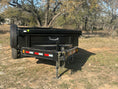 Load image into Gallery viewer, Delco Dump 72"x12' Dump BLACK - 8810
