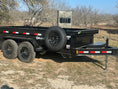 Load image into Gallery viewer, Delco Dump 72"x12' Dump BLACK - 8810
