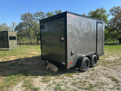 W0ells Cargo 7x12x7- FT712T2-D - Charcoal Grey 0684