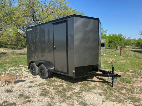 W0ells Cargo 7x12x7- FT712T2-D - Charcoal Grey 0684