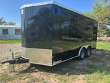 Wells Cargo 8.5x16x7- RFV8516T3- BLACK - 8606