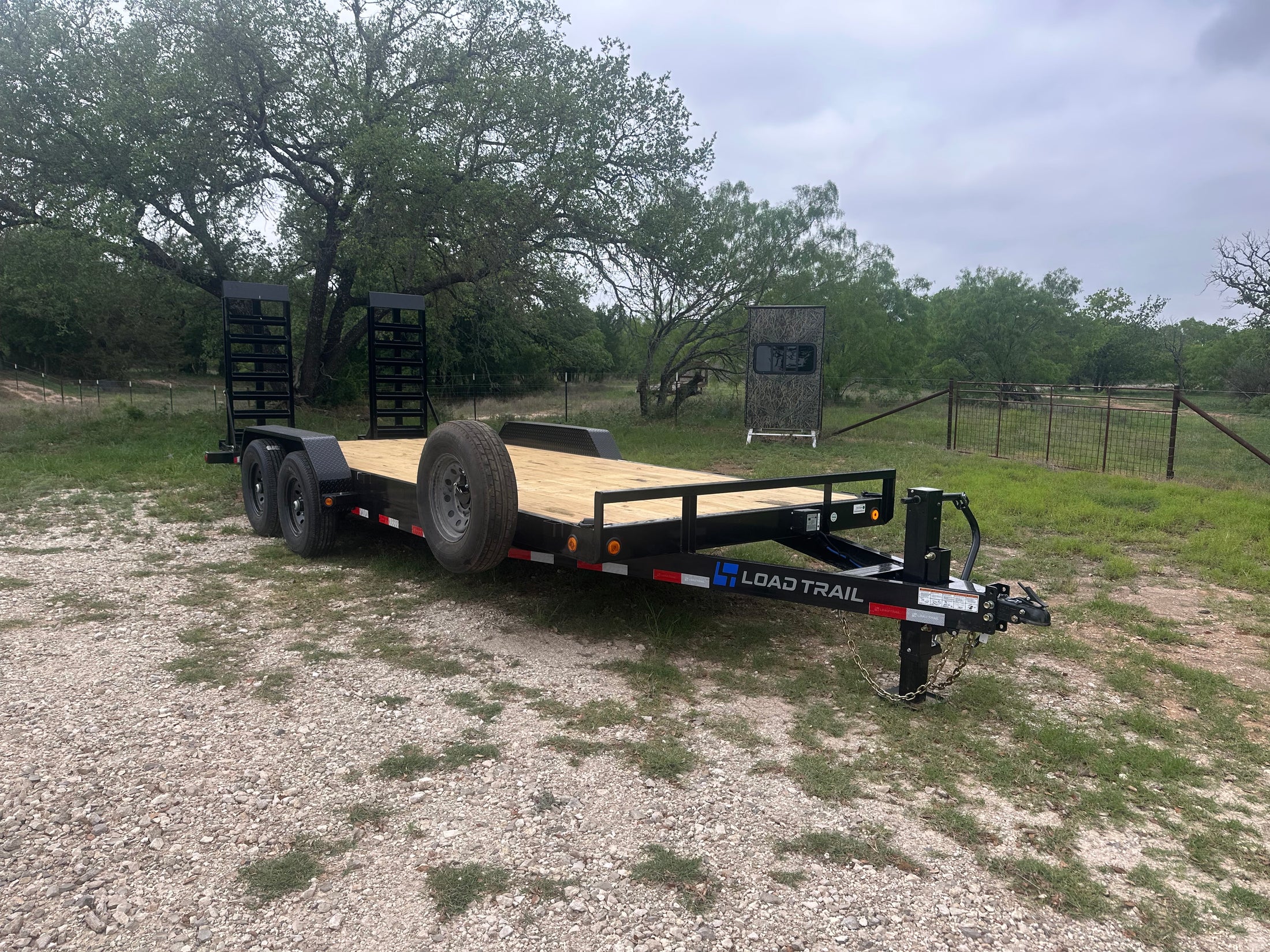 LoadTrail 83" x 20' TCarhauler w/ stand up ramps CH8320072 - 3584