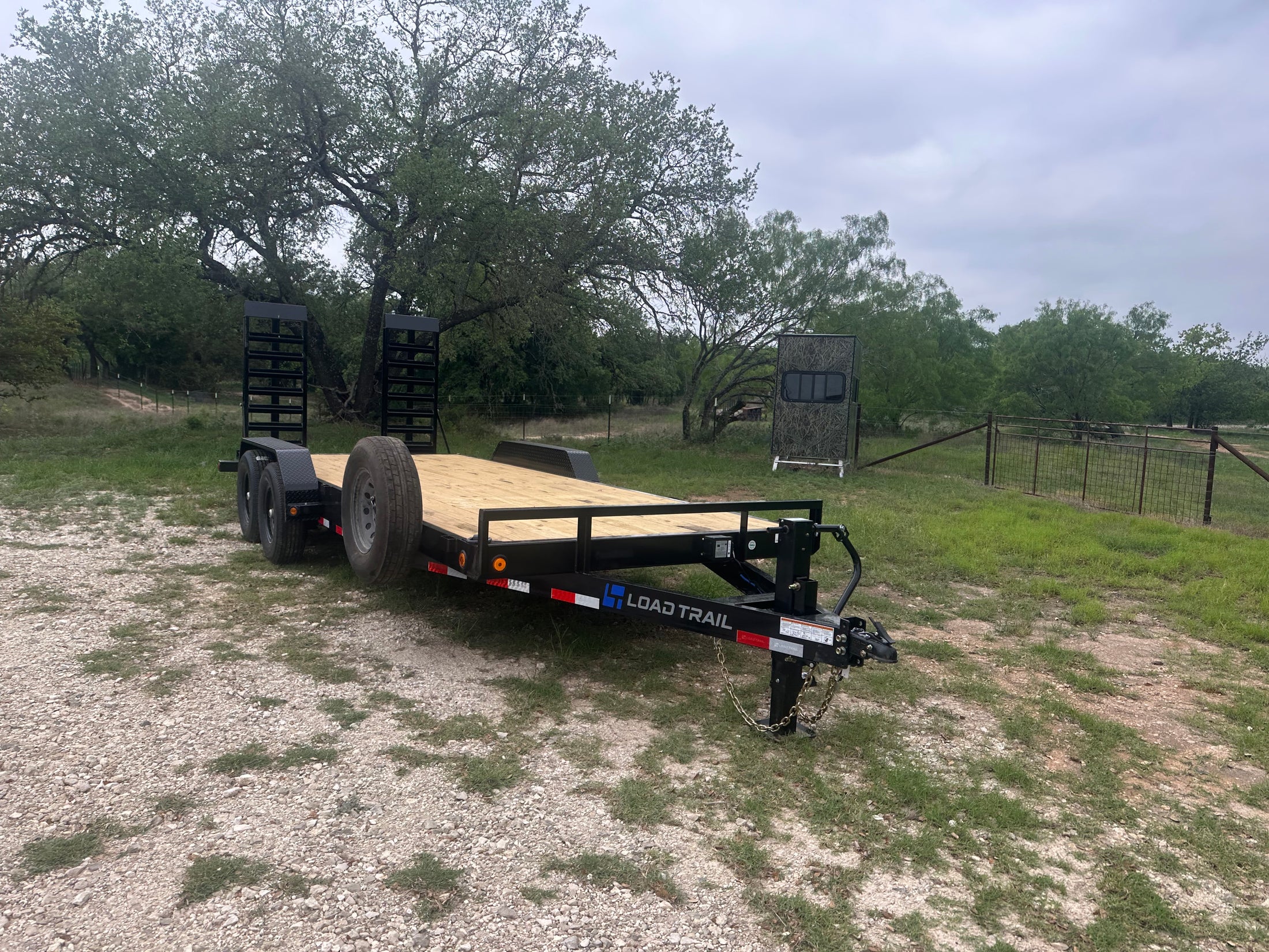 LoadTrail 83" x 20' TCarhauler w/ stand up ramps CH8320072 - 3584