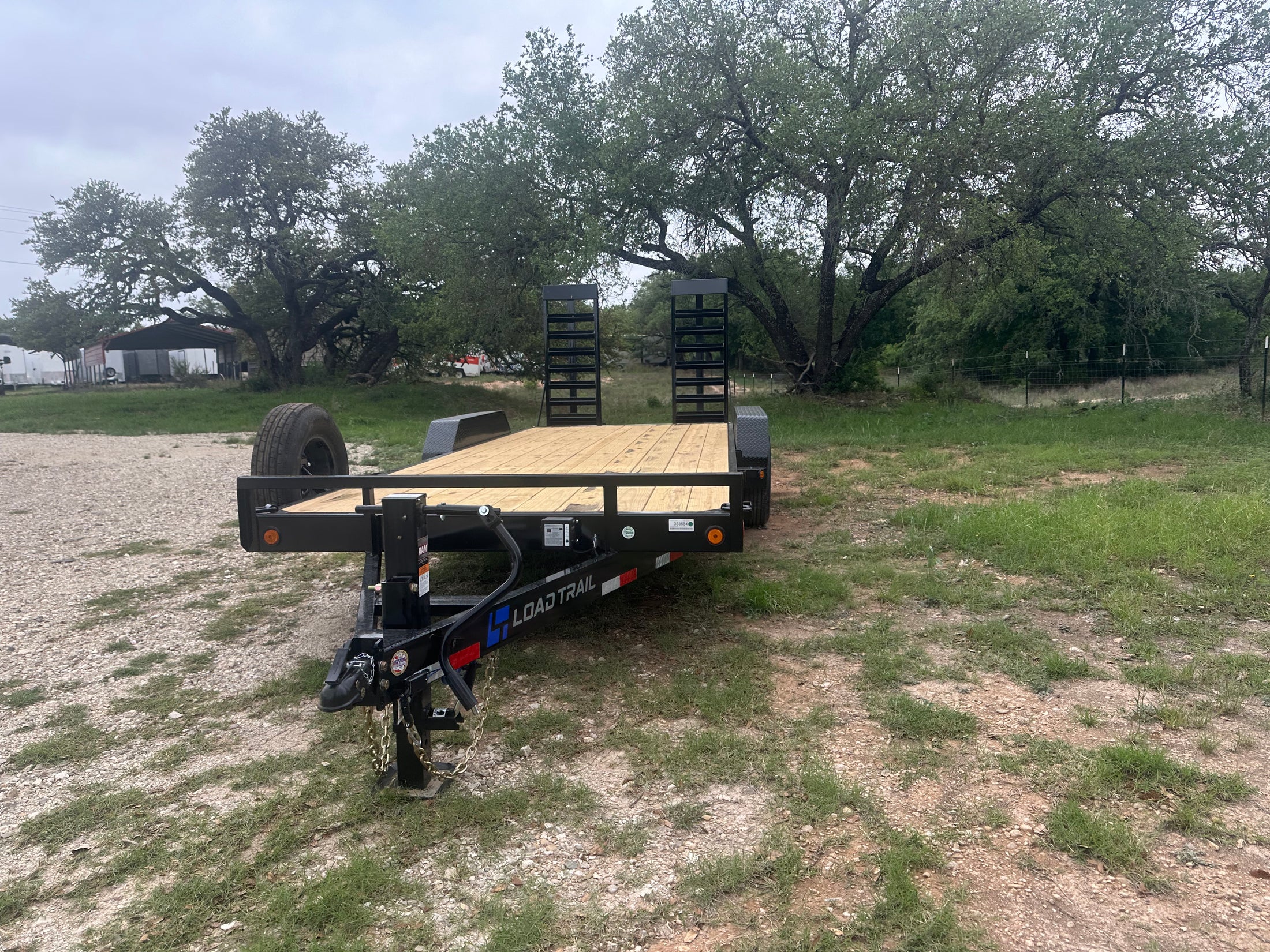 LoadTrail 83" x 20' TCarhauler w/ stand up ramps CH8320072 - 3584