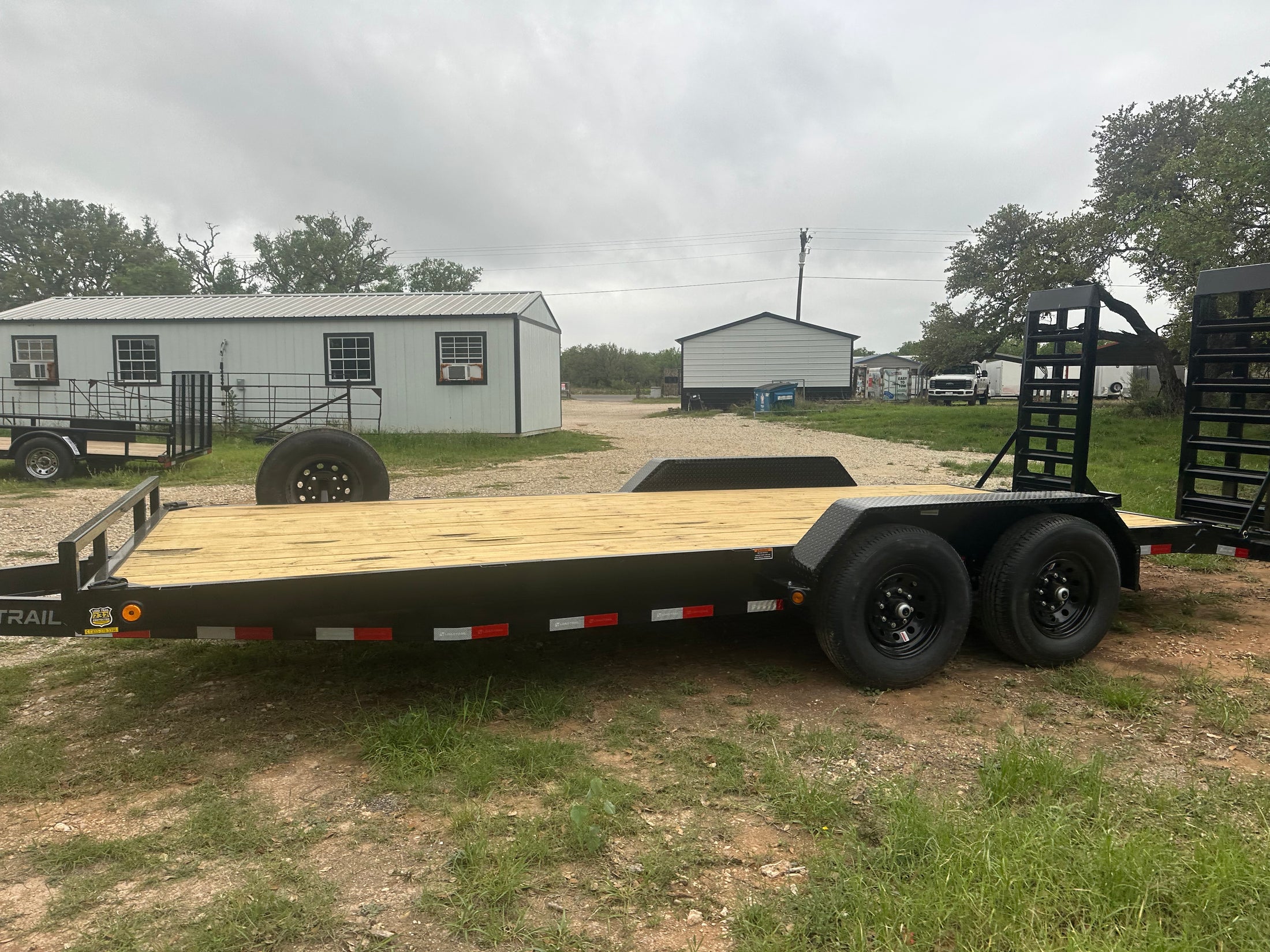 LoadTrail 83" x 20' TCarhauler w/ stand up ramps CH8320072 - 3584