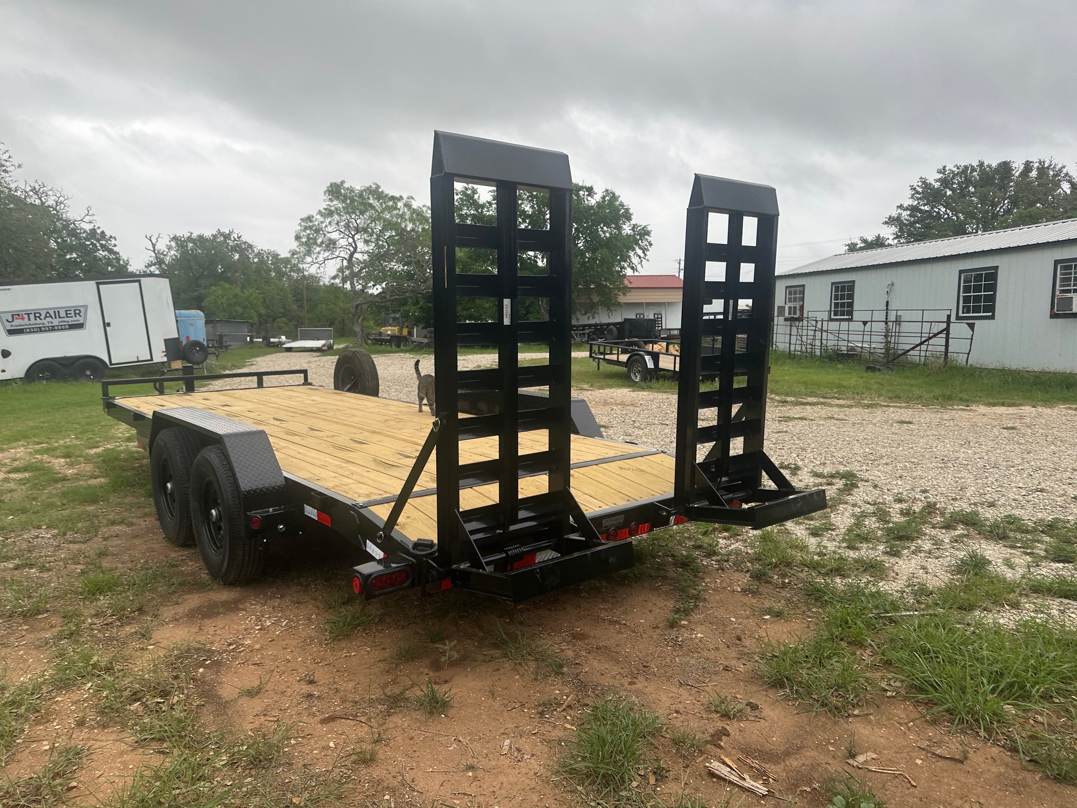 LoadTrail 83" x 20' TCarhauler w/ stand up ramps CH8320072 - 3584