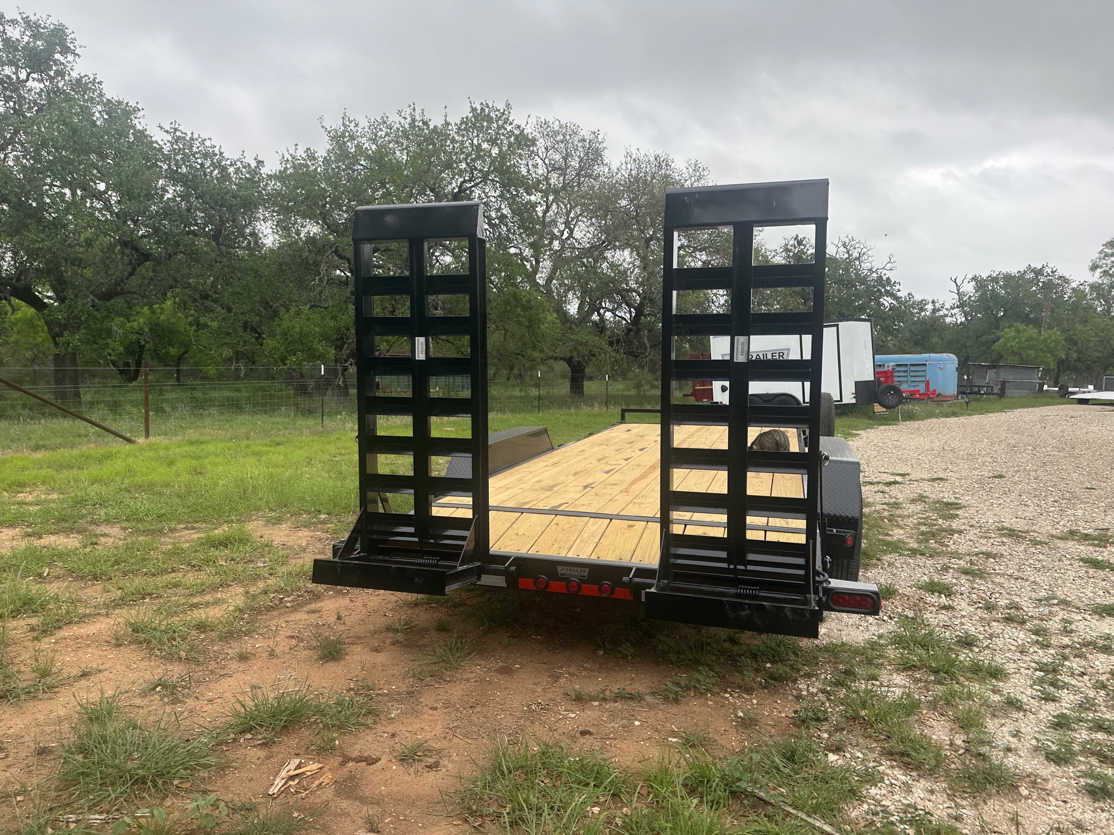 LoadTrail 83" x 20' TCarhauler w/ stand up ramps CH8320072 - 3584