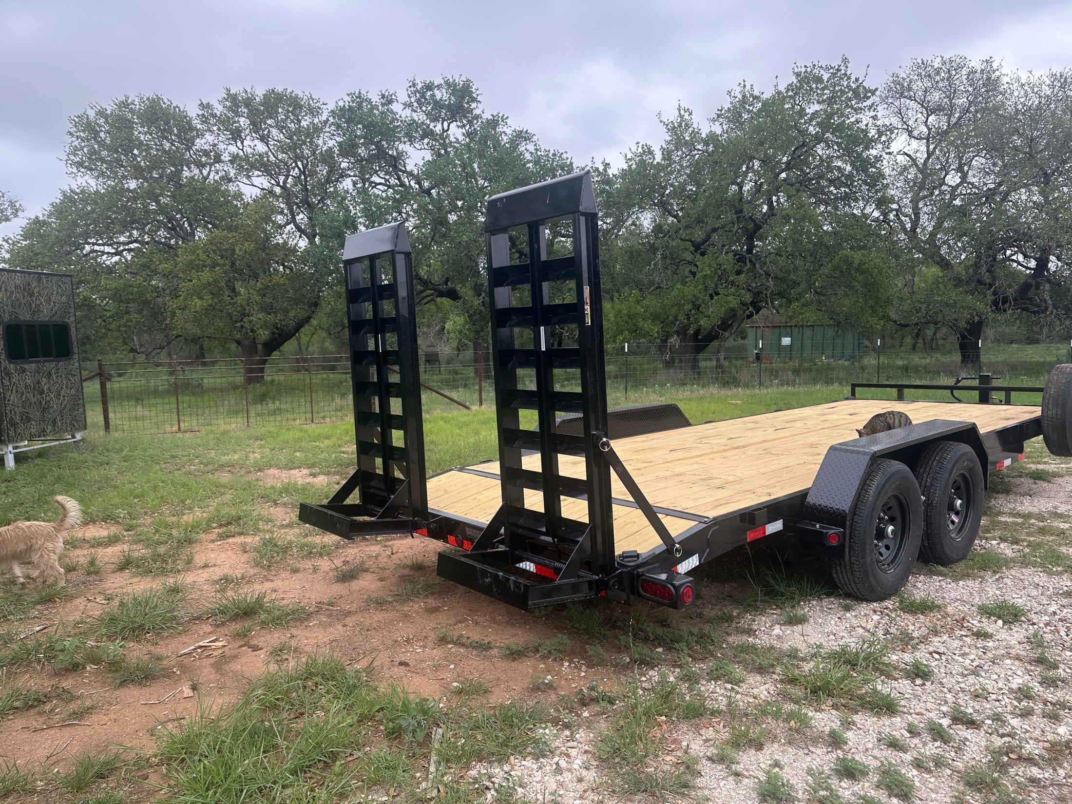 LoadTrail 83" x 20' TCarhauler w/ stand up ramps CH8320072 - 3584
