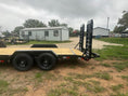Load image into Gallery viewer, LoadTrail 83" x 20' TCarhauler w/ stand up ramps CH8320072 - 3584
