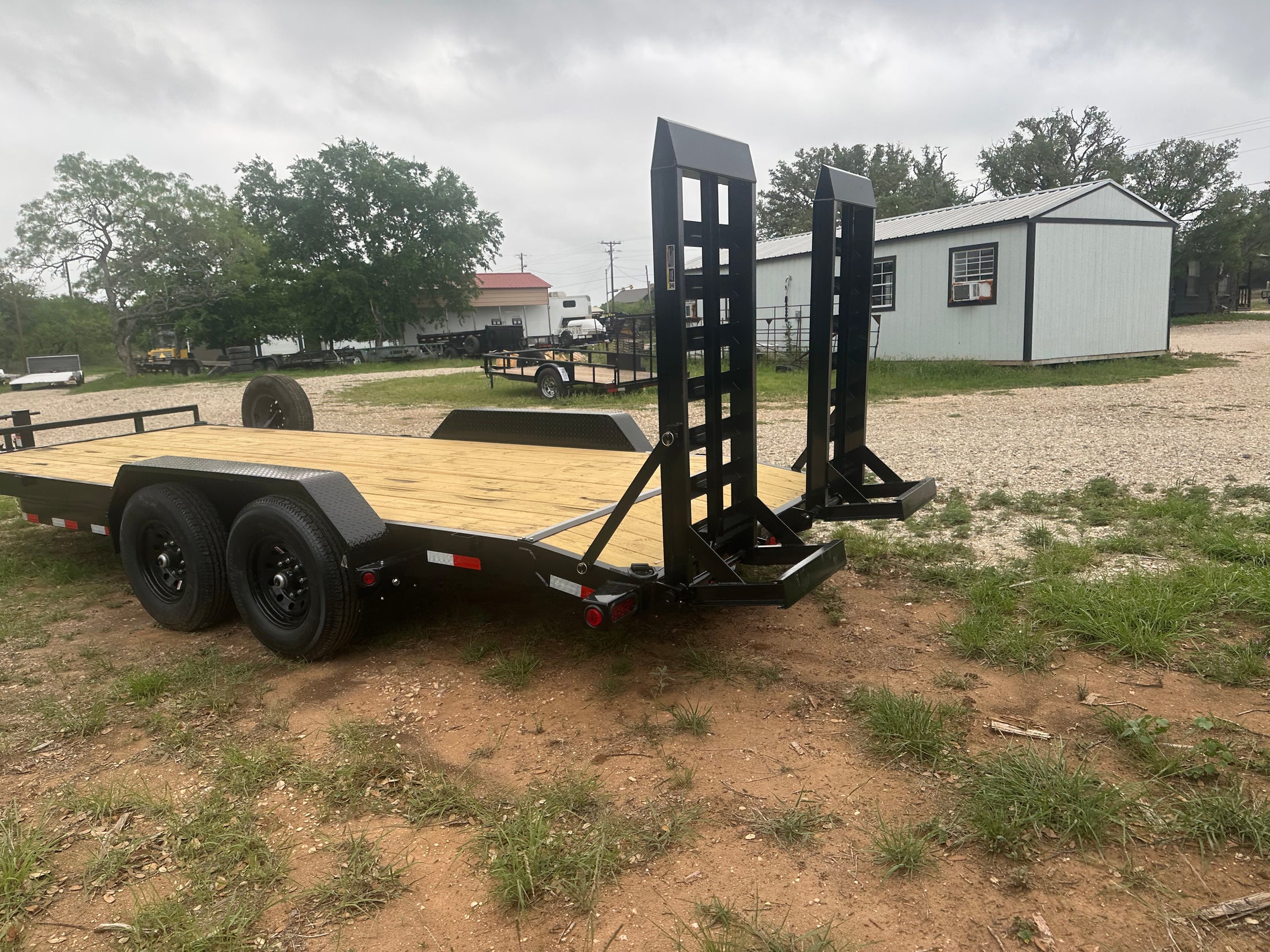 LoadTrail 83" x 20' TCarhauler w/ stand up ramps CH8320072 - 3584