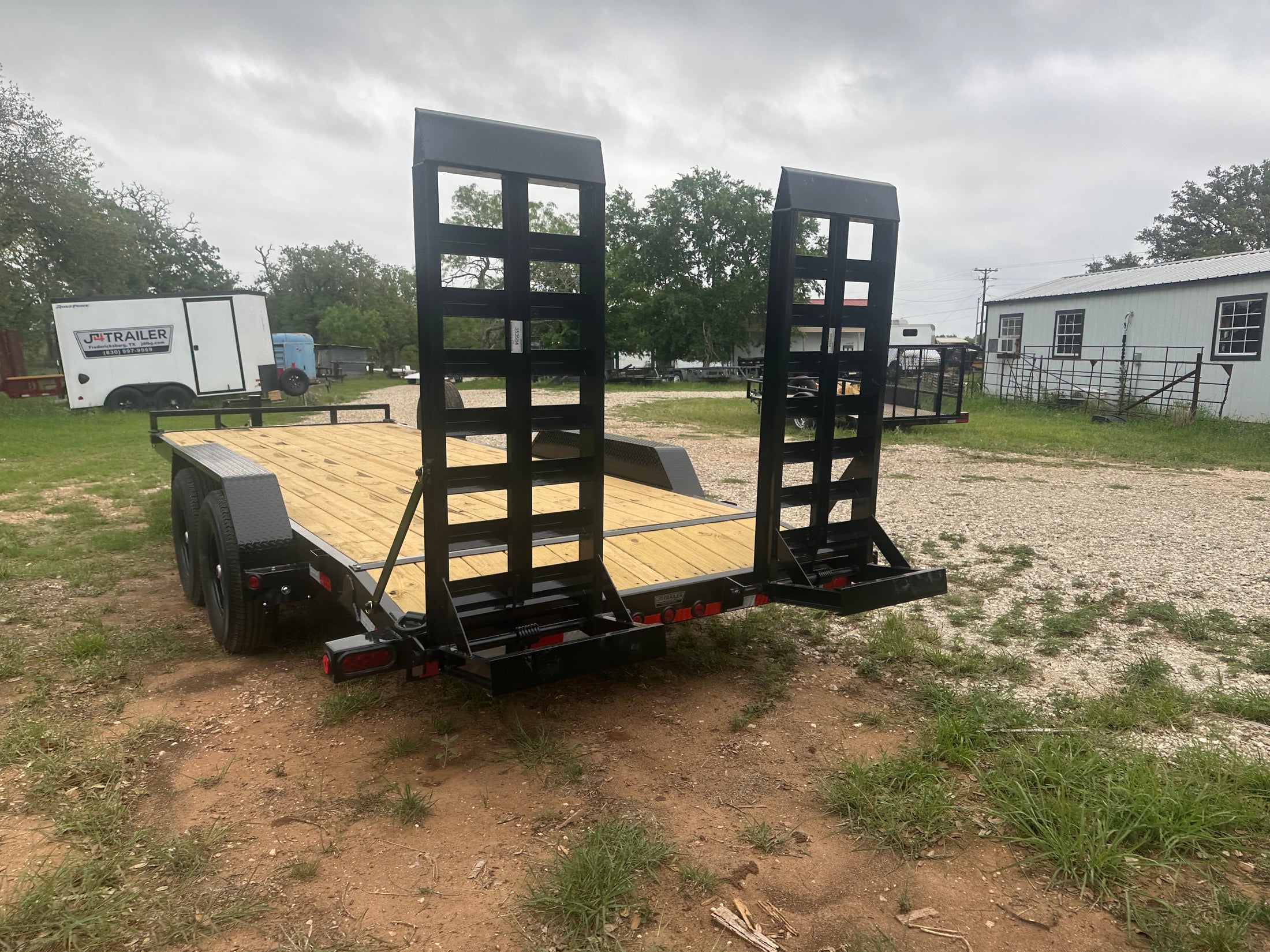 LoadTrail 83" x 20' TCarhauler w/ stand up ramps CH8320072 - 3584