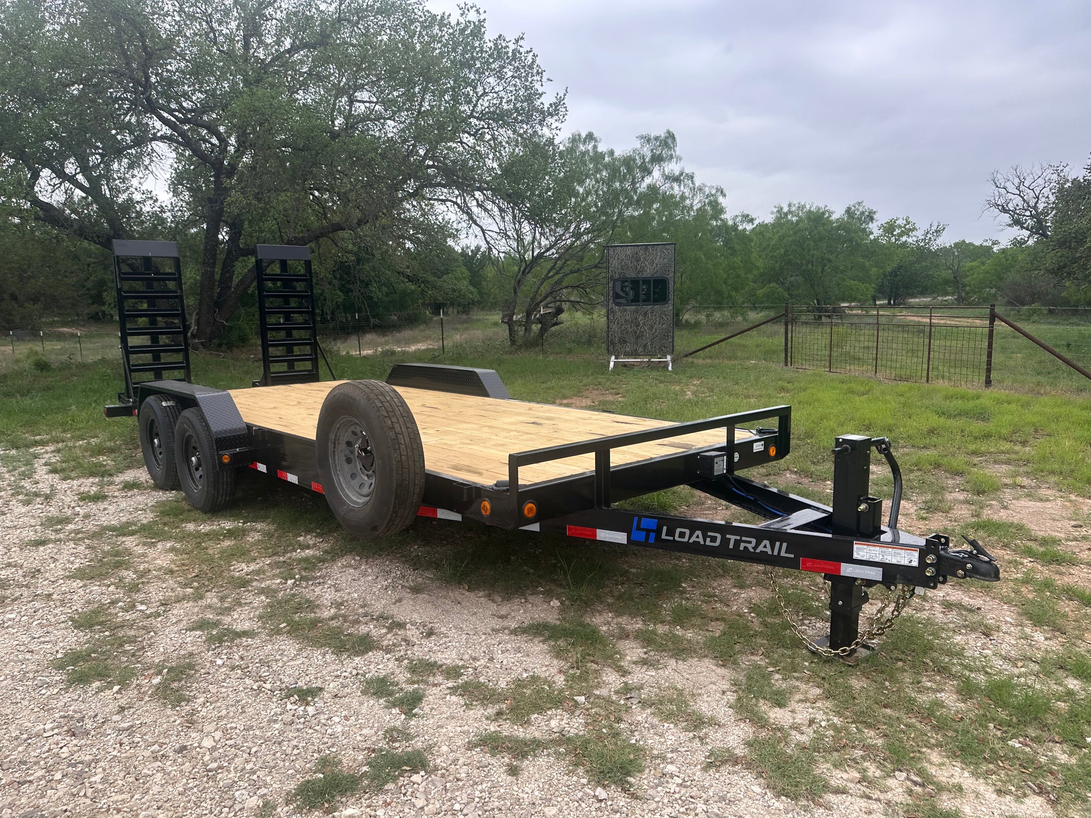 LoadTrail 83" x 20' TCarhauler w/ stand up ramps CH8320072 - 3584