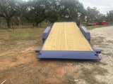 LoadTrail 83" x 20' Tandem Rapid Loader Tilt Deck blue TD202- 3168